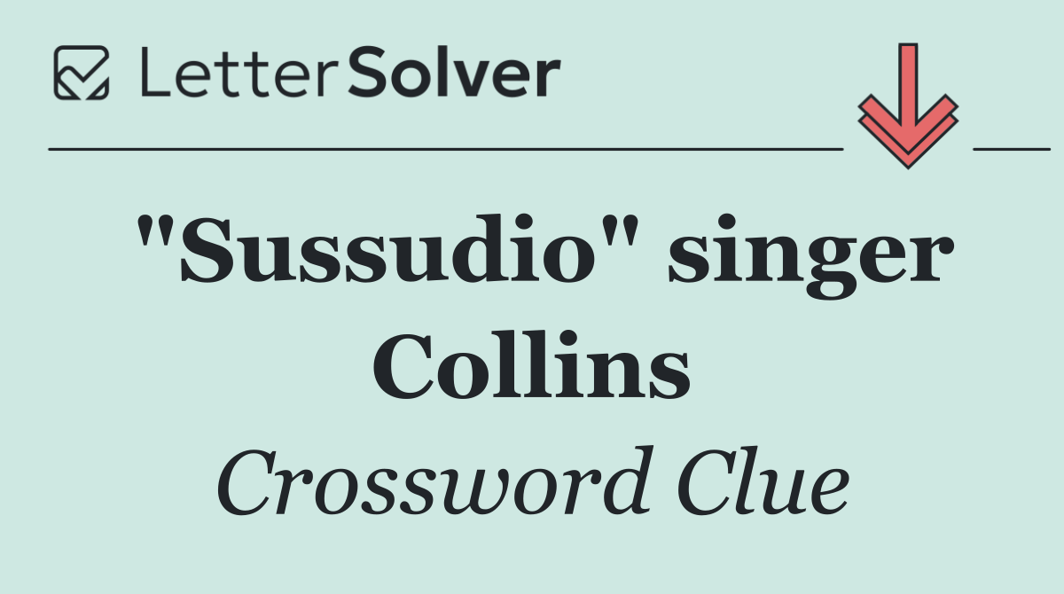 "Sussudio" singer Collins
