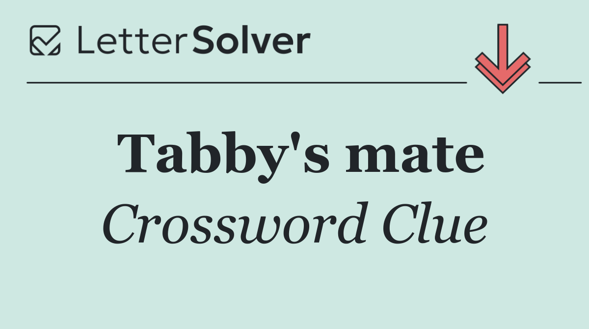 Tabby's mate