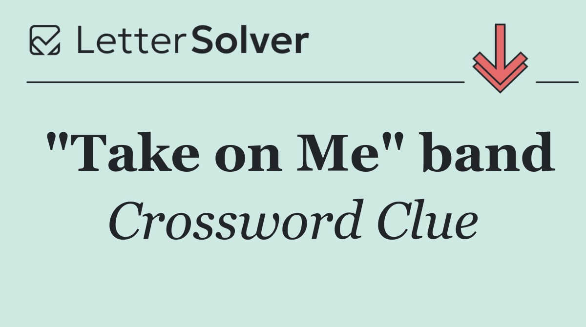 "Take on Me" band