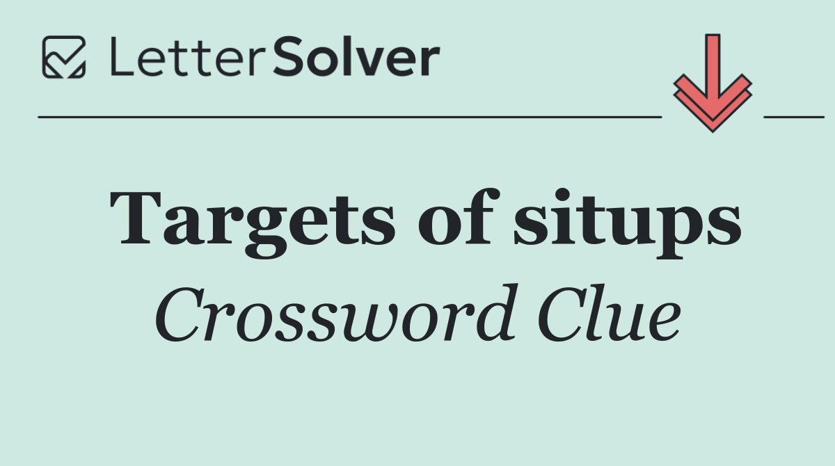 Targets of situps