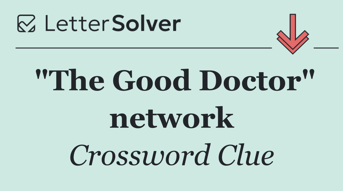"The Good Doctor" network