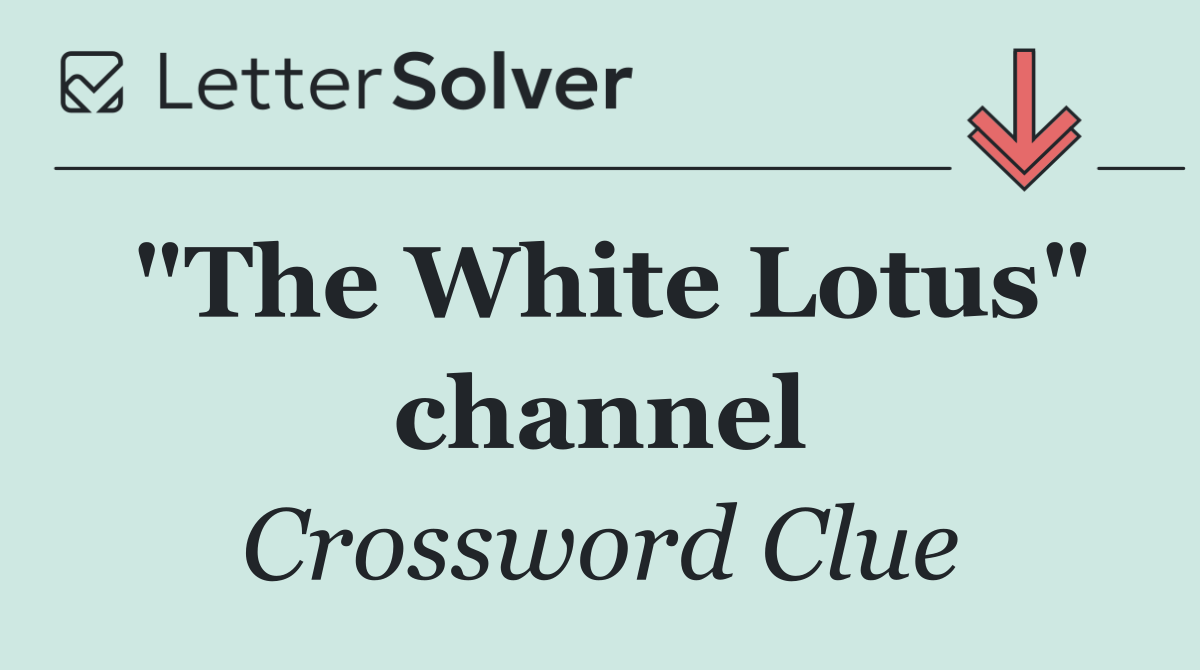 "The White Lotus" channel