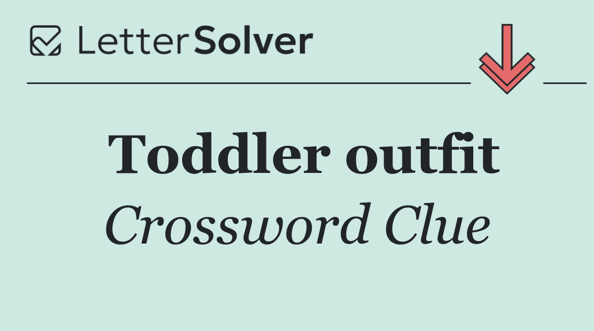 Toddler outfit