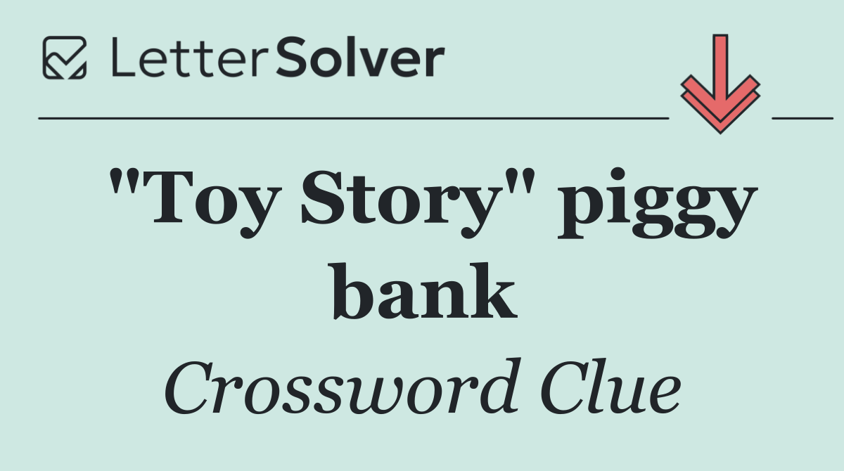 "Toy Story" piggy bank