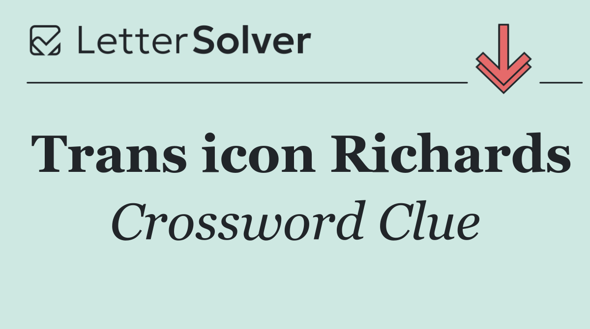 Trans icon Richards