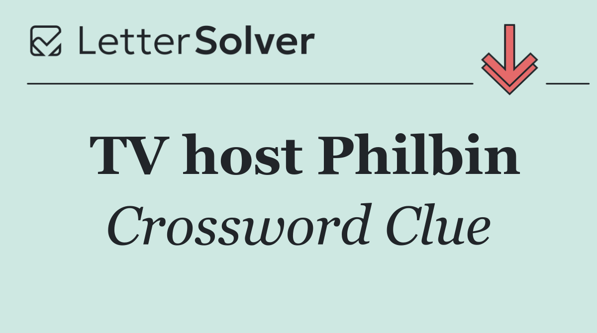 TV host Philbin