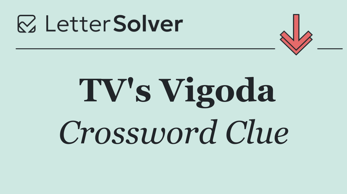 TV's Vigoda