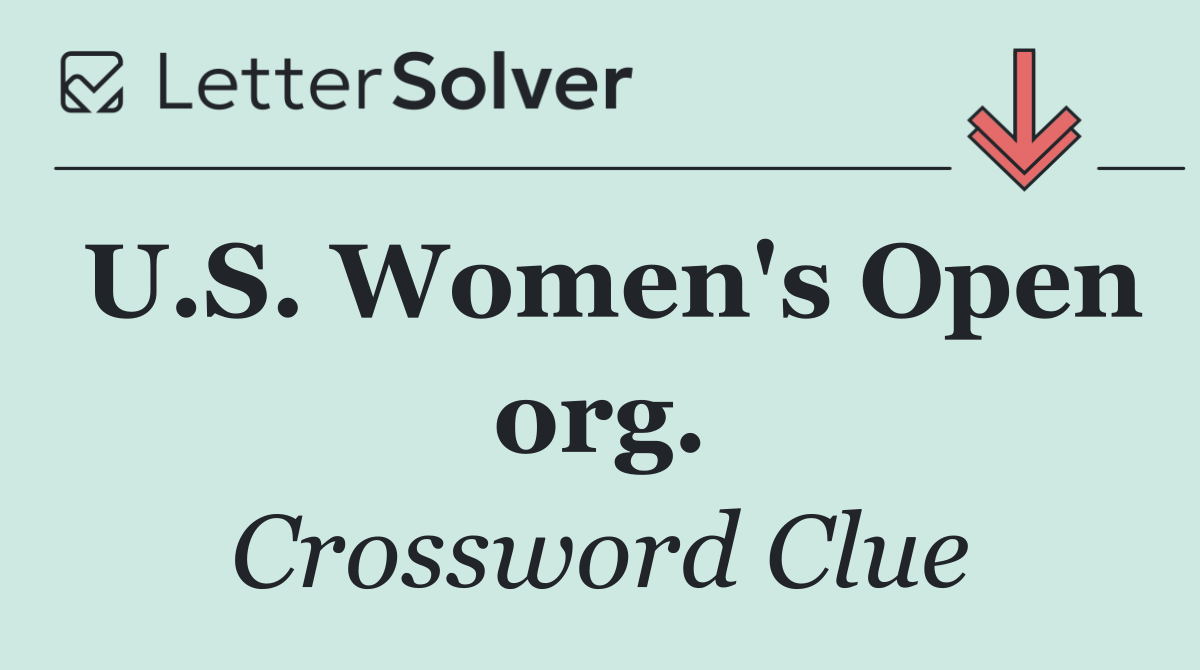 U.S. Women's Open org.