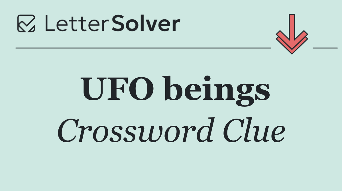 UFO beings