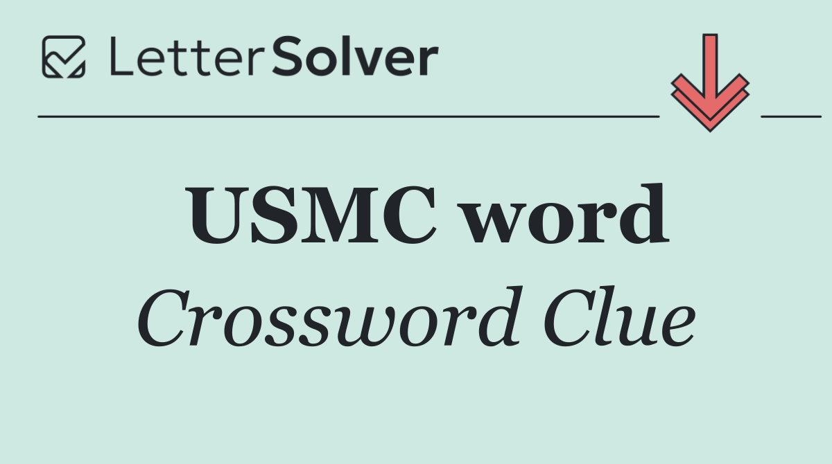 USMC word