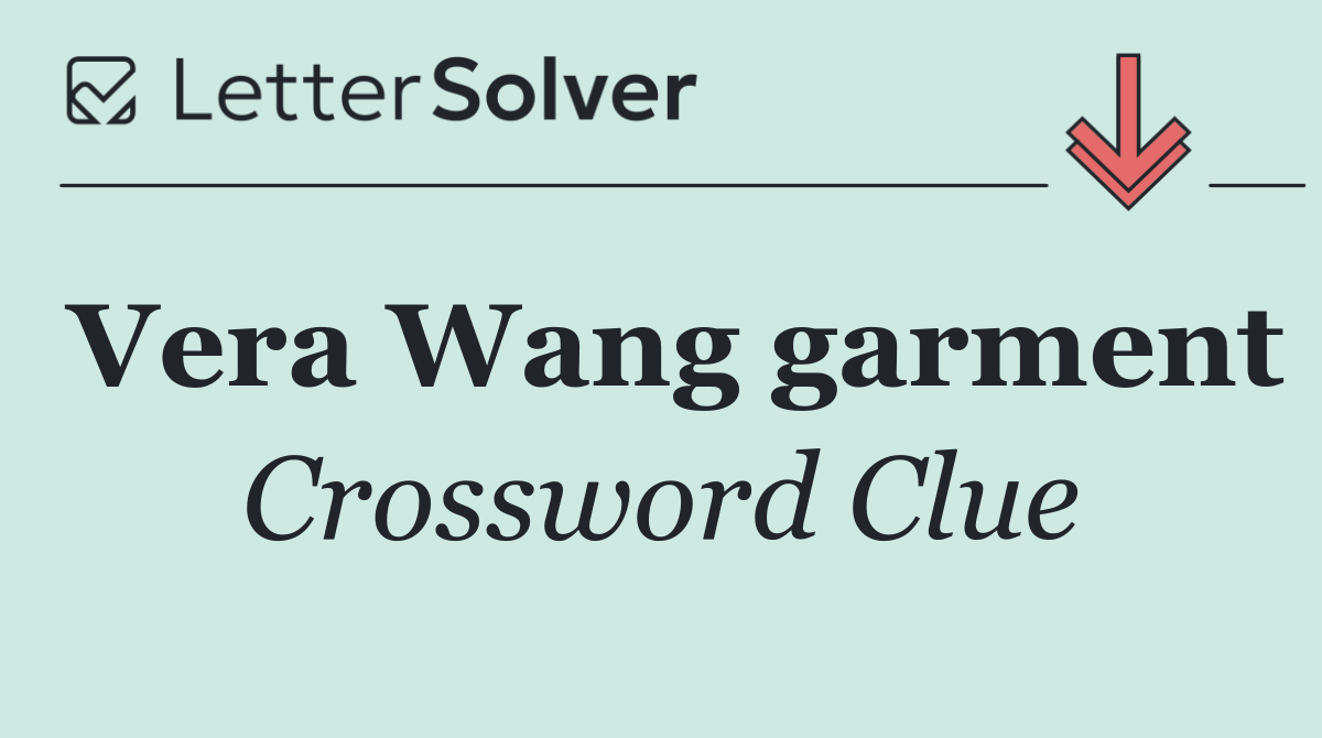 Vera Wang garment