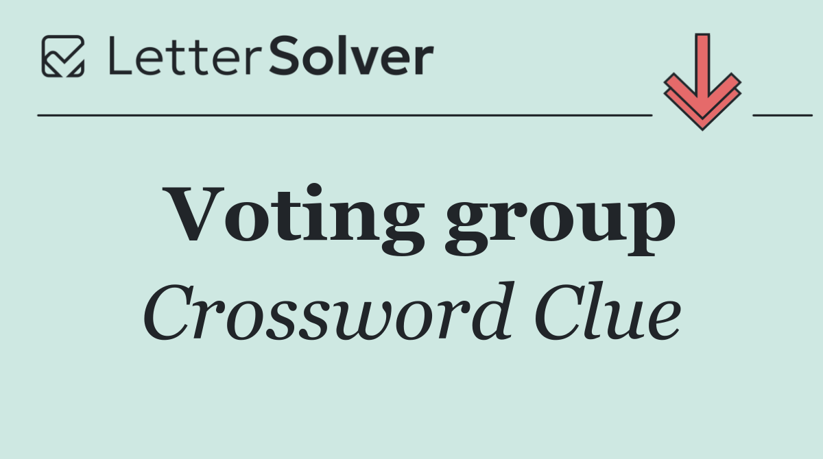 Voting group