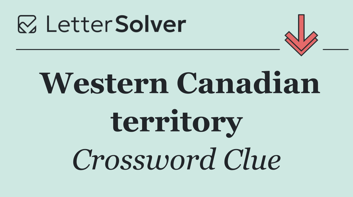Western Canadian territory