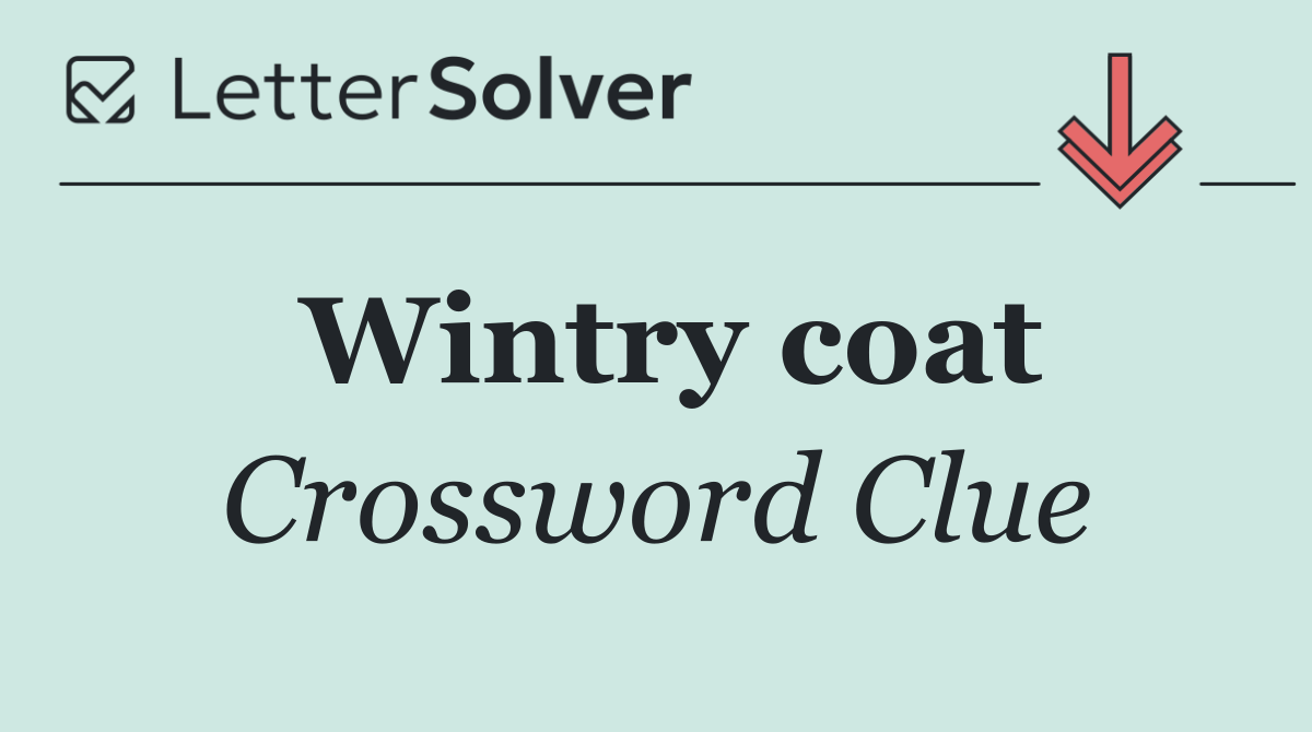 Wintry coat