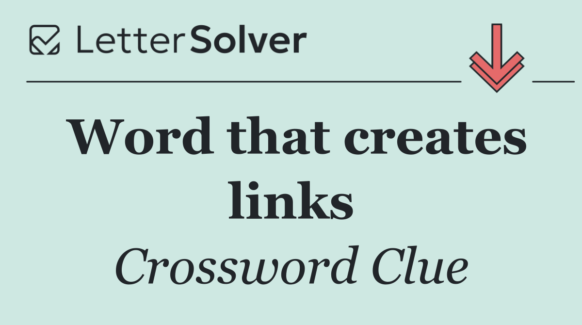 Word that creates links
