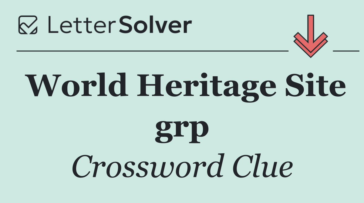 World Heritage Site grp