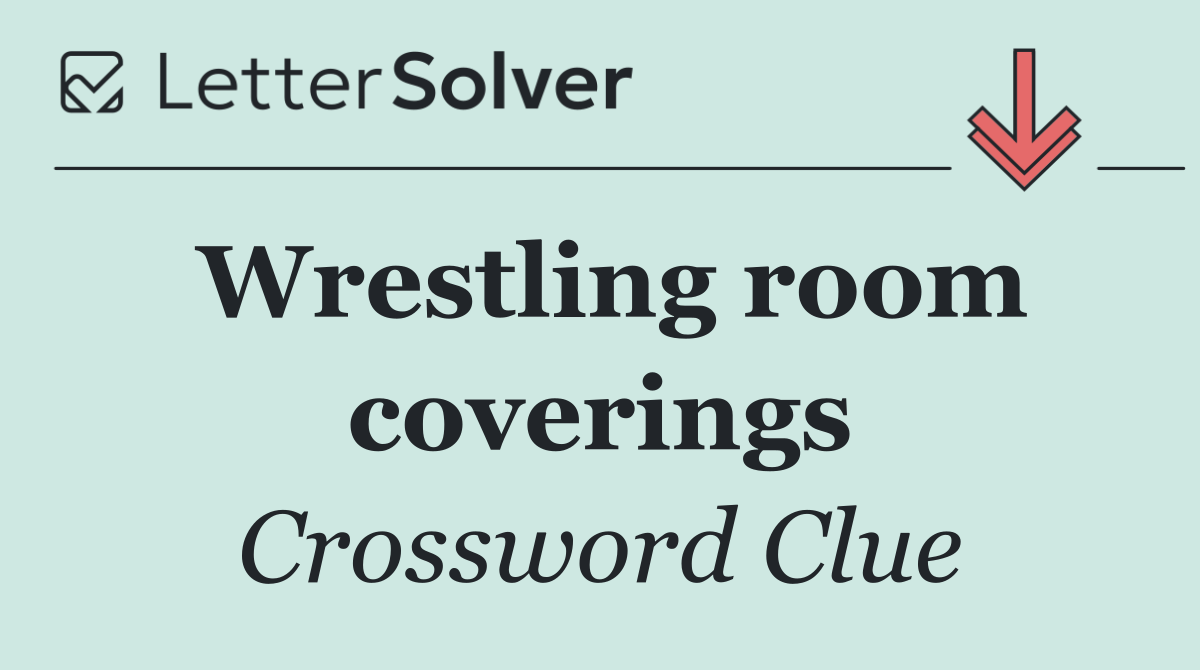 Wrestling room coverings