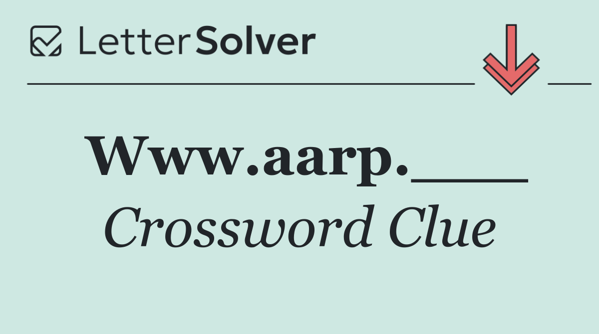 Www.aarp.___