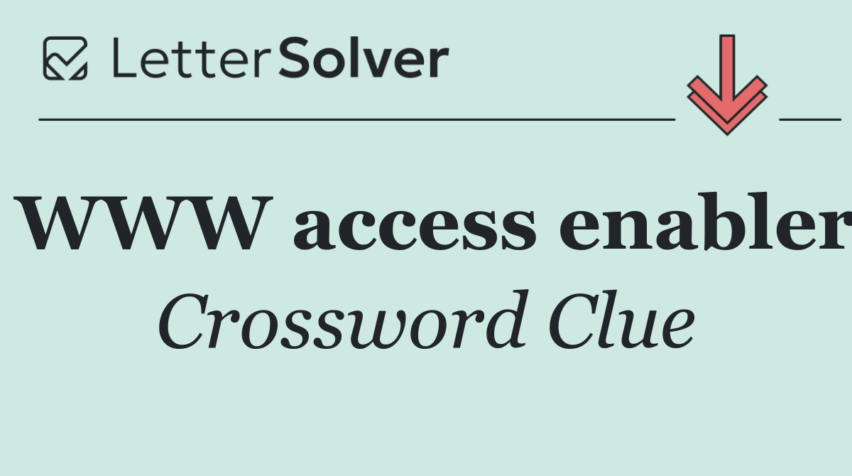 WWW access enabler