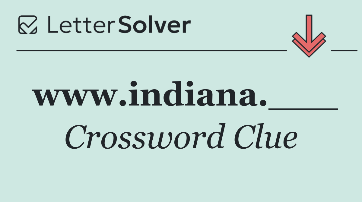 www.indiana.___
