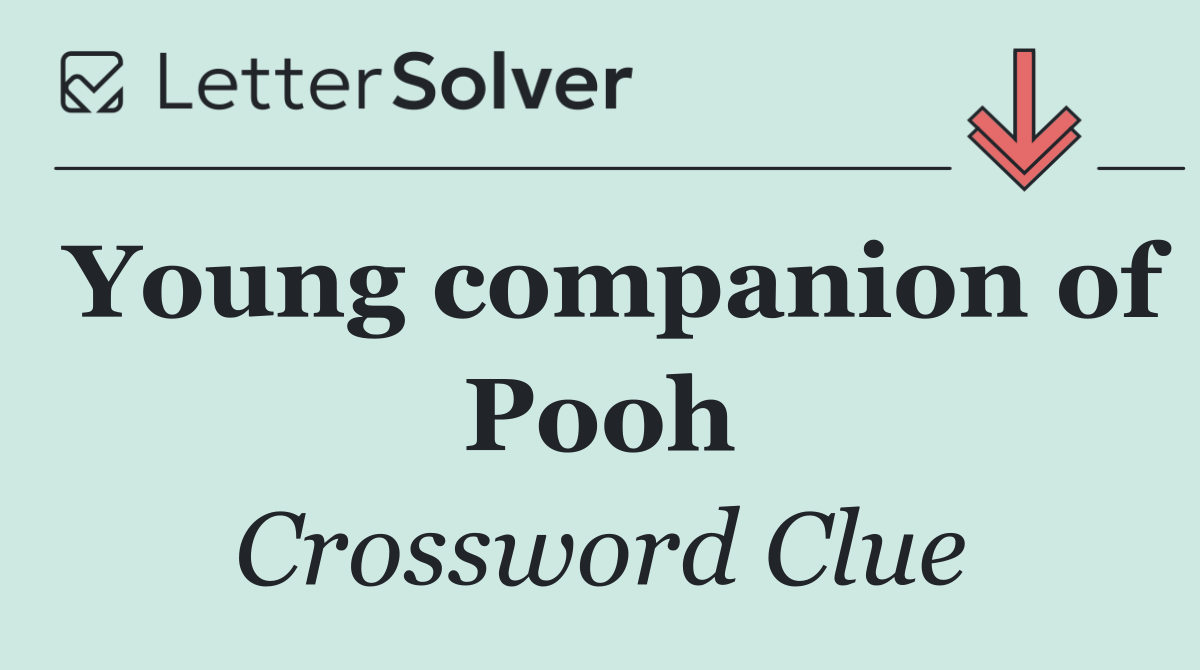 Young companion of Pooh