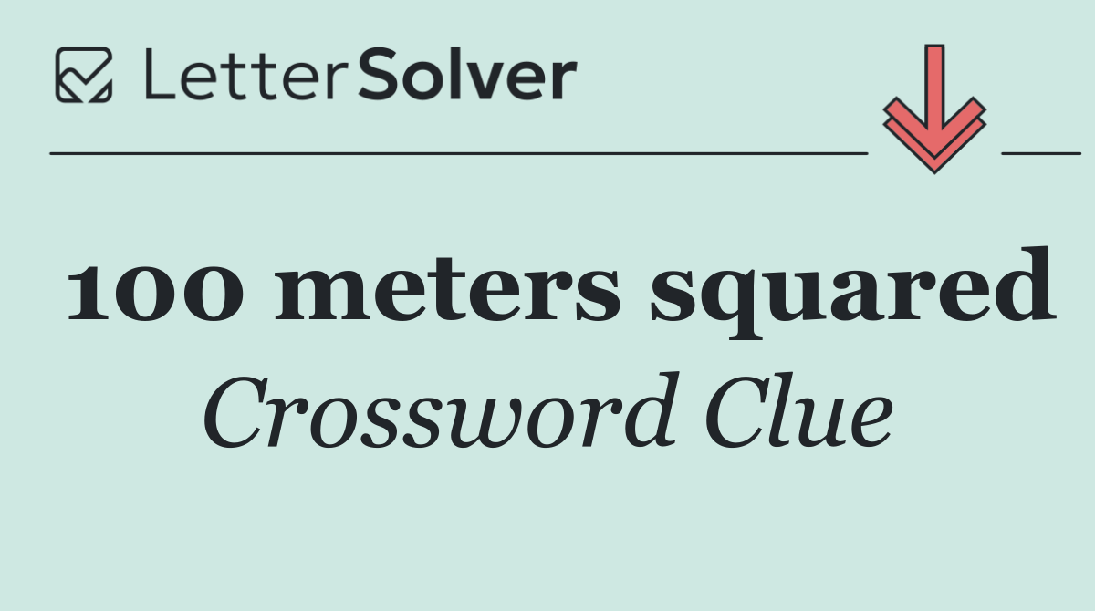 100 meters squared