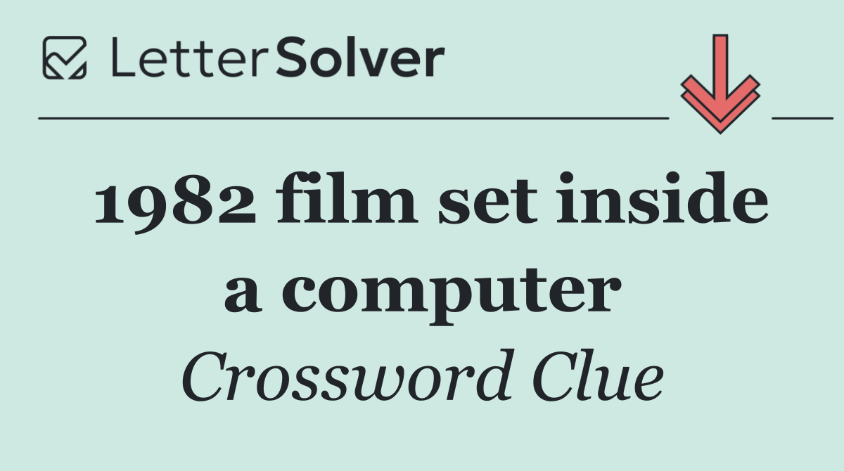 1982 film set inside a computer