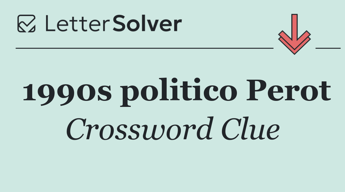 1990s politico Perot