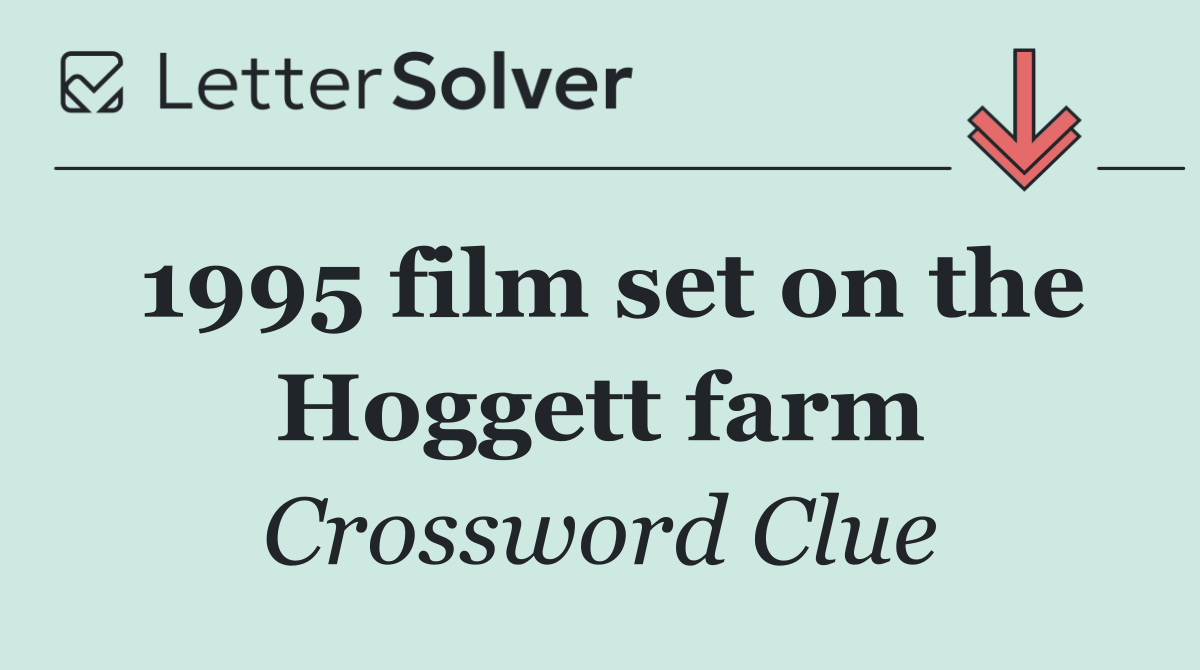 1995 film set on the Hoggett farm