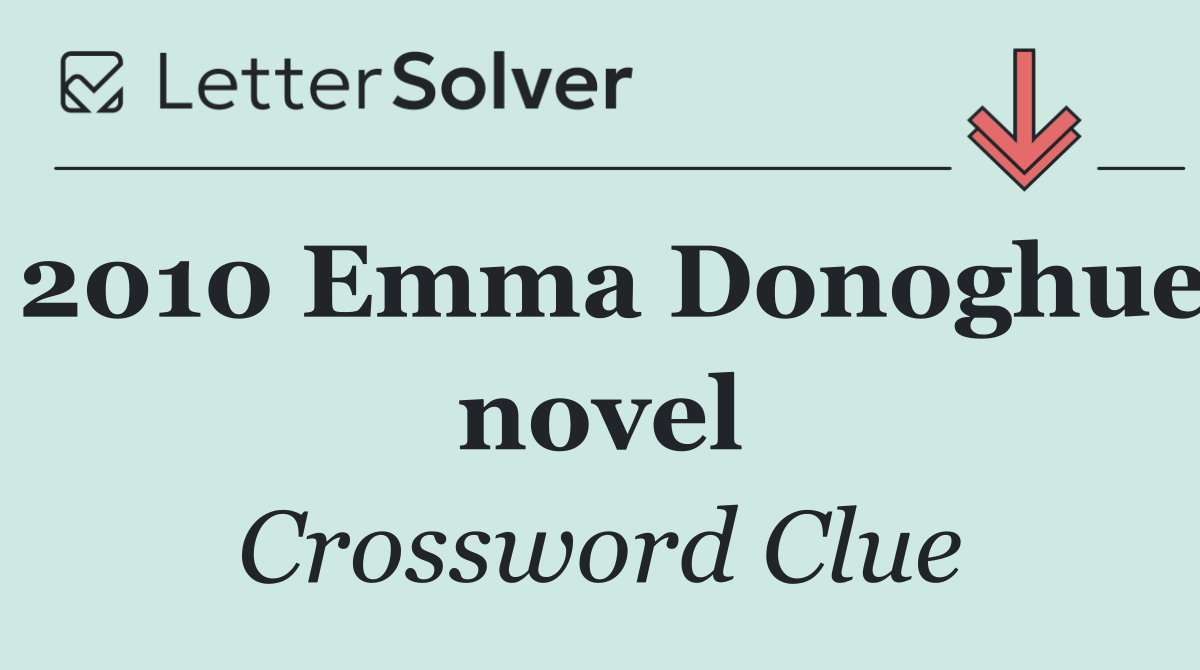 2010 Emma Donoghue novel