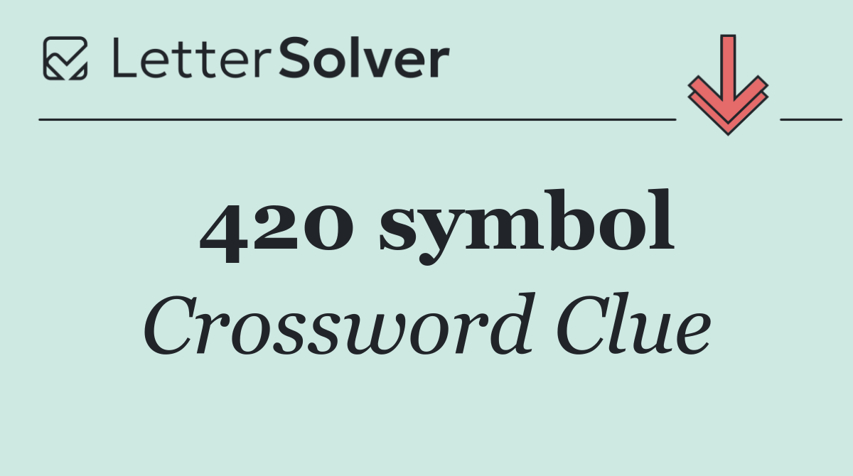 420 symbol