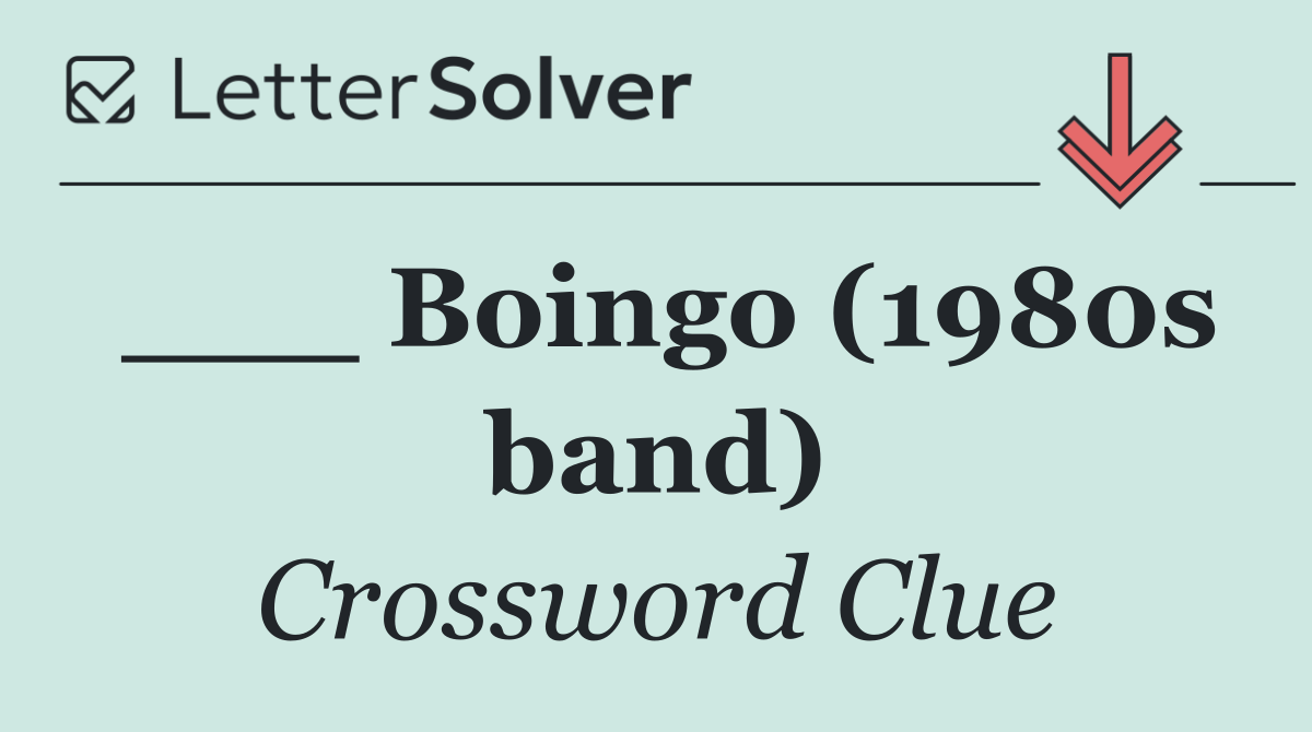 ___ Boingo (1980s band)