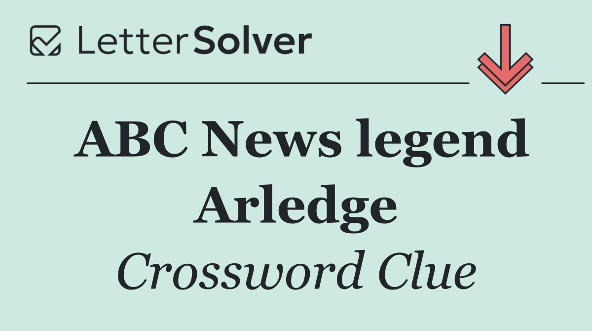 ABC News legend Arledge