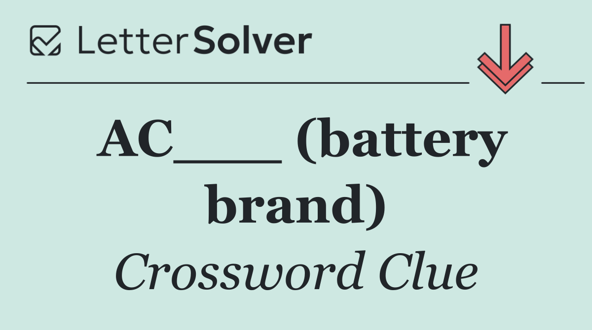 AC___ (battery brand)