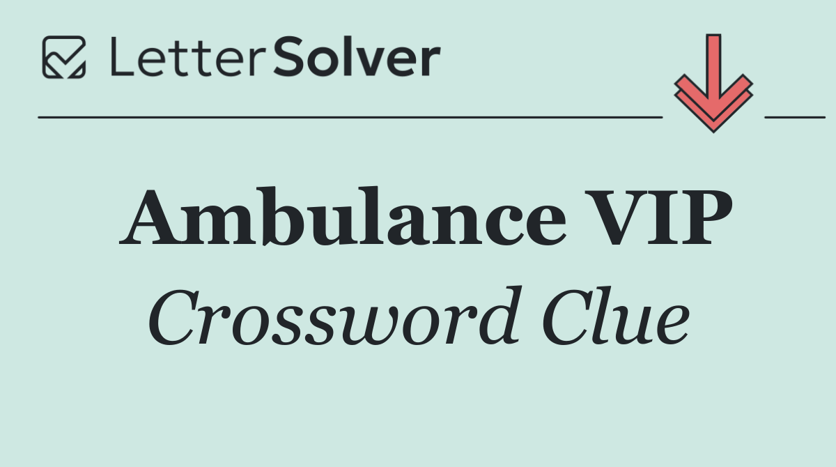 Ambulance VIP
