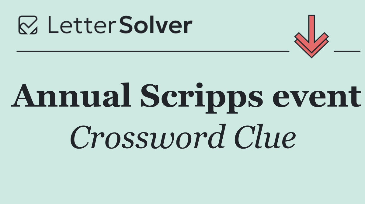 Annual Scripps event