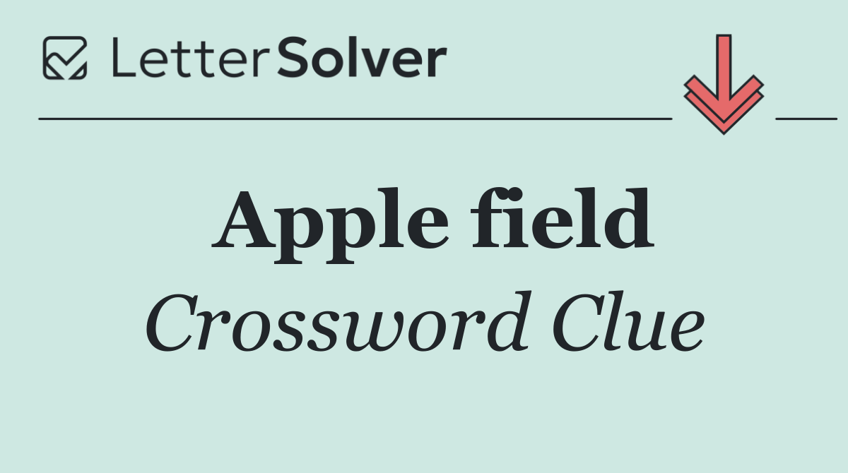 Apple field