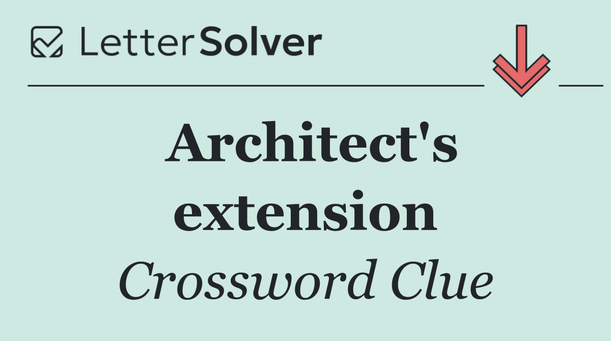 Architect's extension