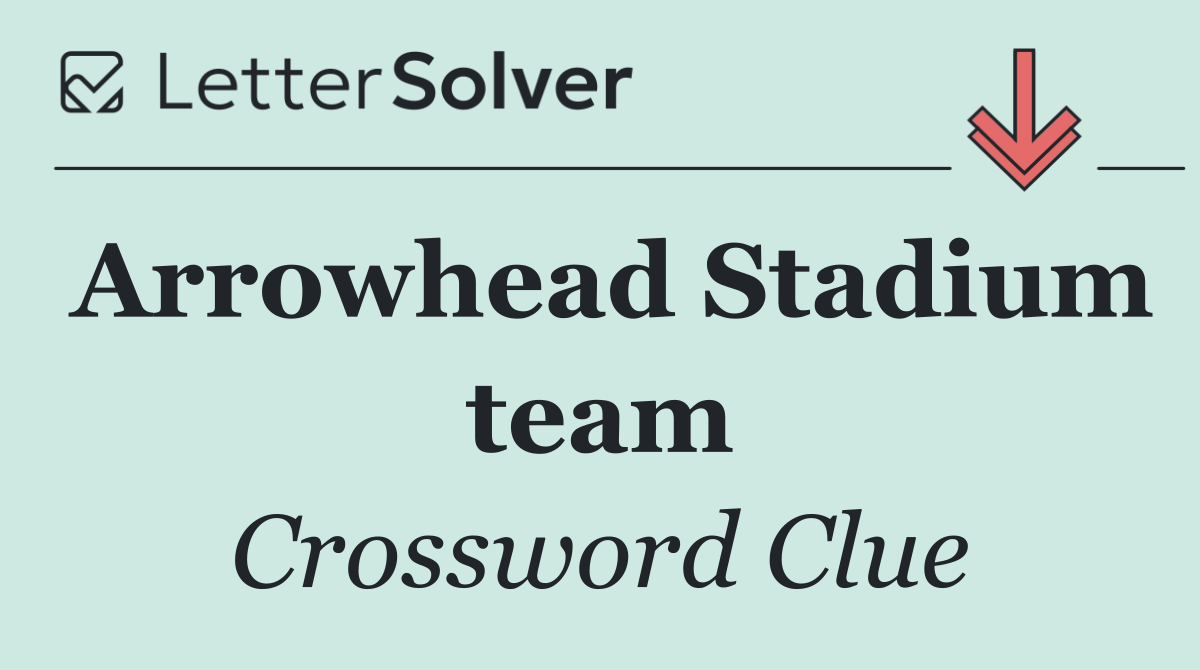 Arrowhead Stadium team