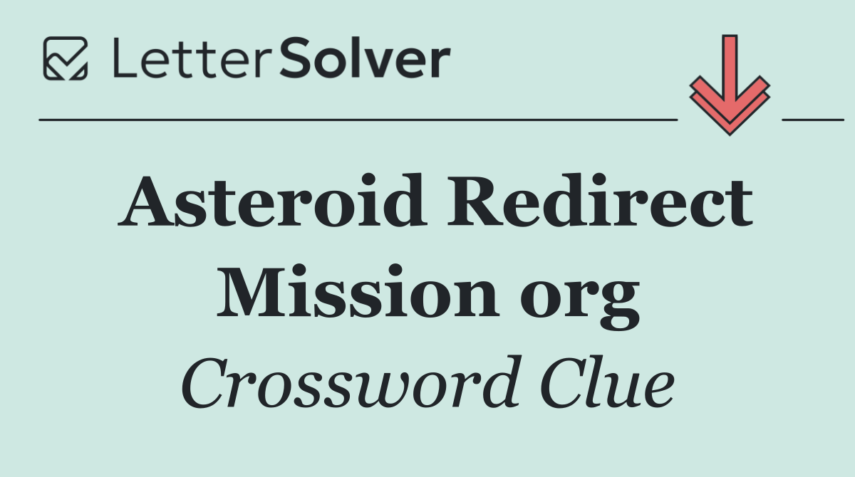 Asteroid Redirect Mission org