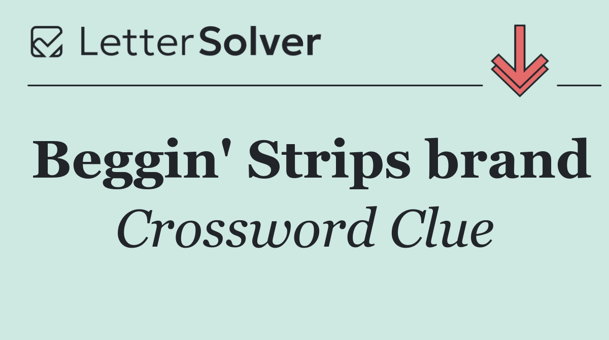 Beggin' Strips brand