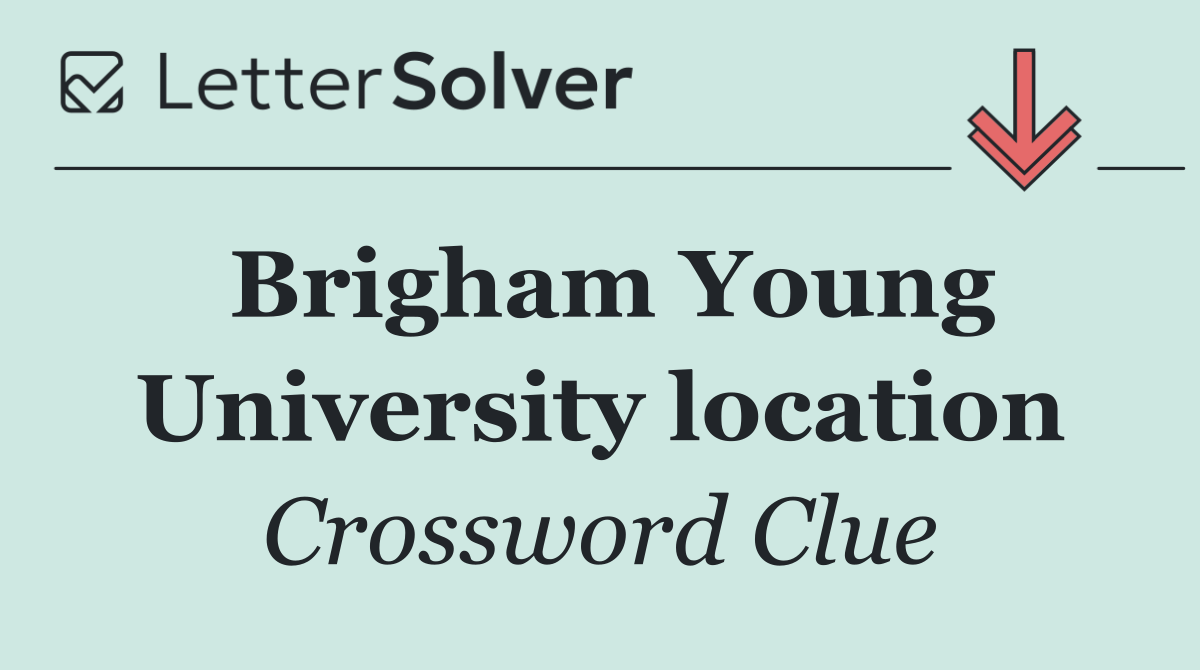 Brigham Young University location