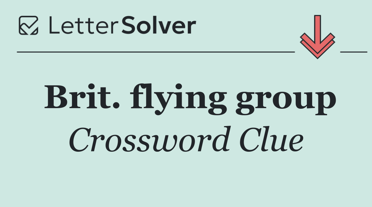 Brit. flying group