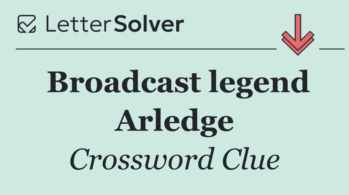 Broadcast legend Arledge