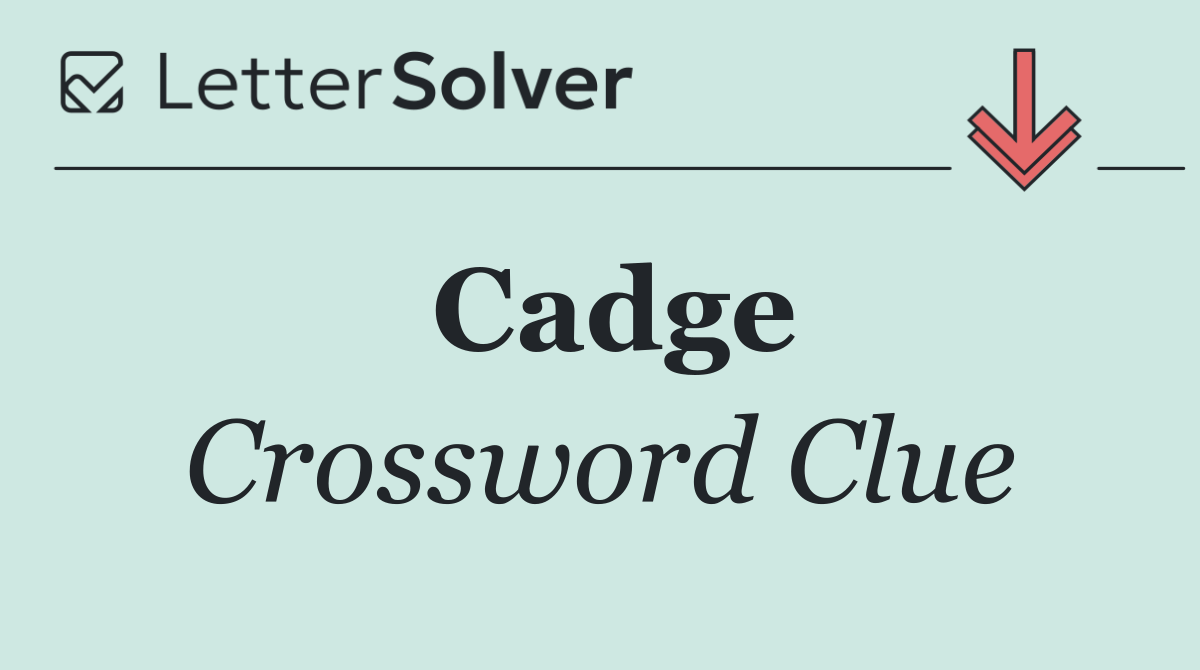 Cadge