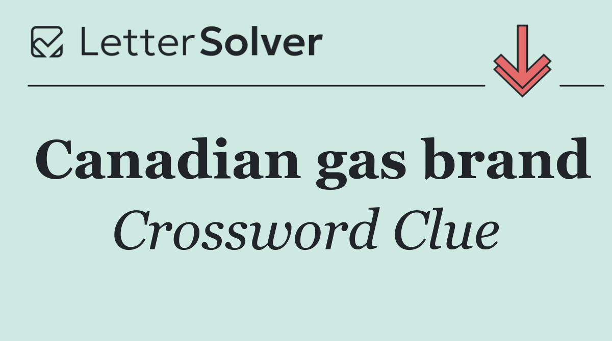 Canadian gas brand