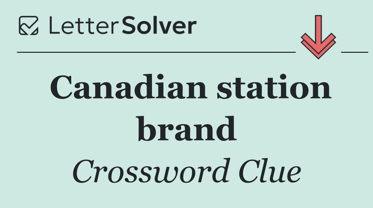 Canadian station brand