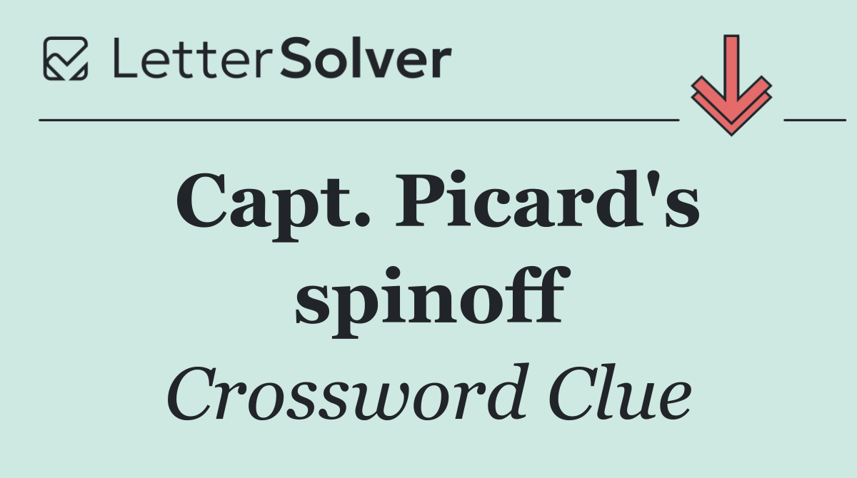 Capt. Picard's spinoff