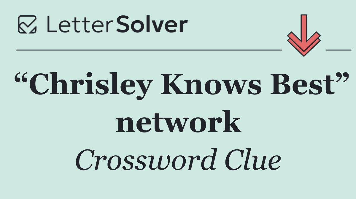 “Chrisley Knows Best” network