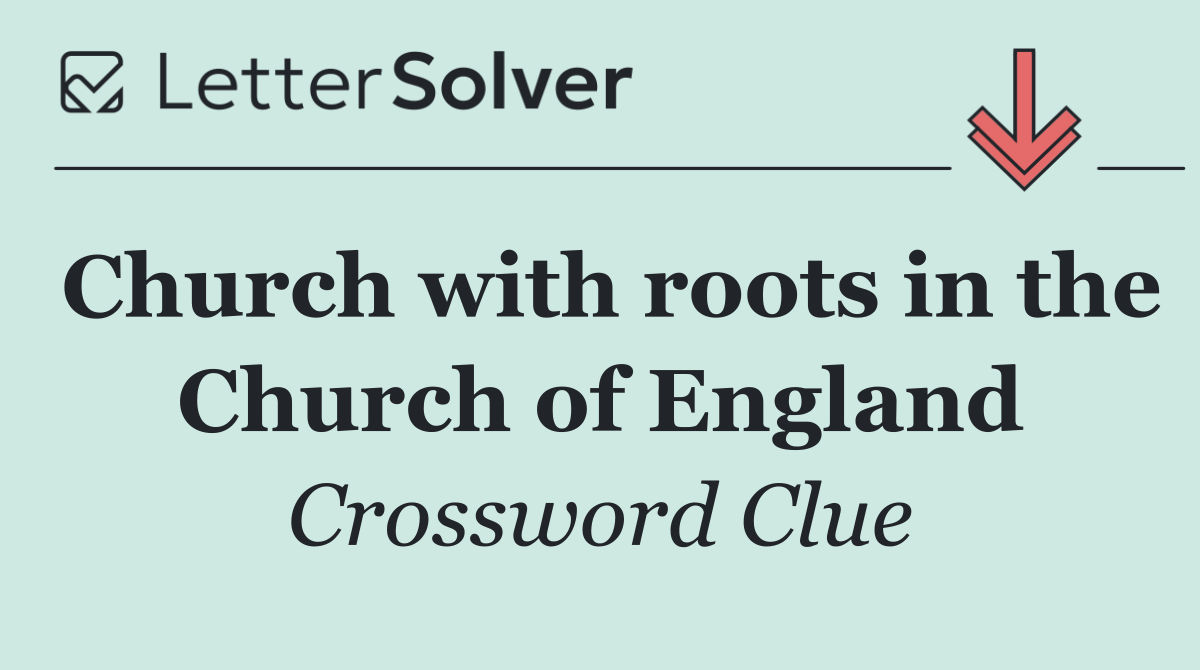 Church with roots in the Church of England